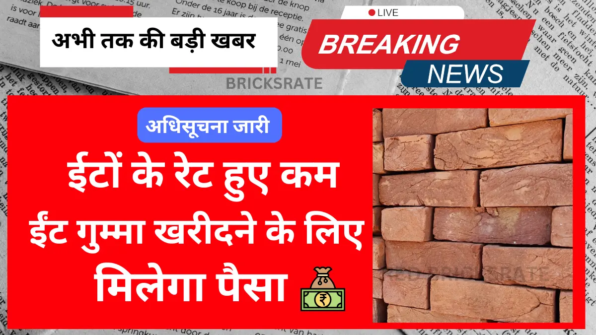 Basti Main Red Bricks एक ट्रॉली लाल ईंटों के रेट हैं सबसे कम Buy Now