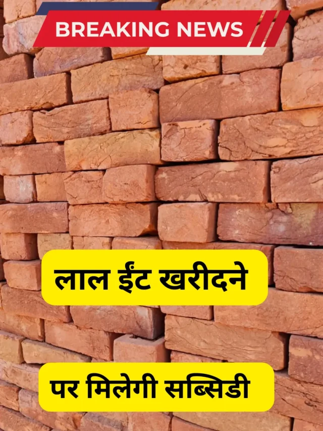 Budaun Uttar Pradesh red bricks लाल ईंटों की कीमत में कमी buy now