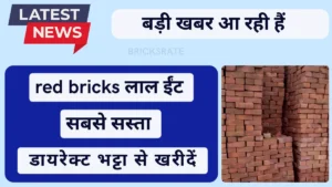 Kasganj लाल ईंट गुम्मा Red Bricks ek Trolley Per 1000 Pees Price View